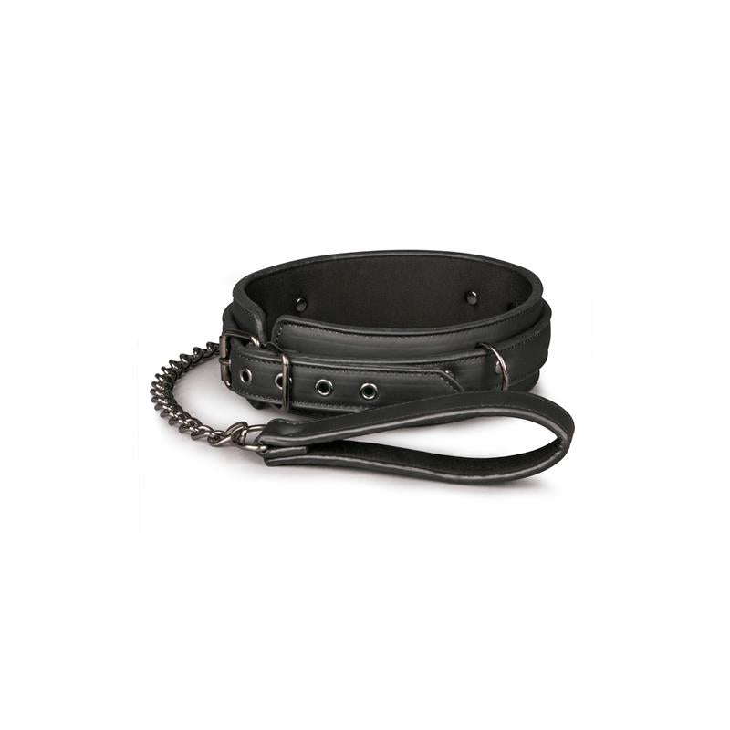 Deluxe Collar and Leash - Eden's Temple Sex Toys Ireland, BDSM & Fetish Wear.