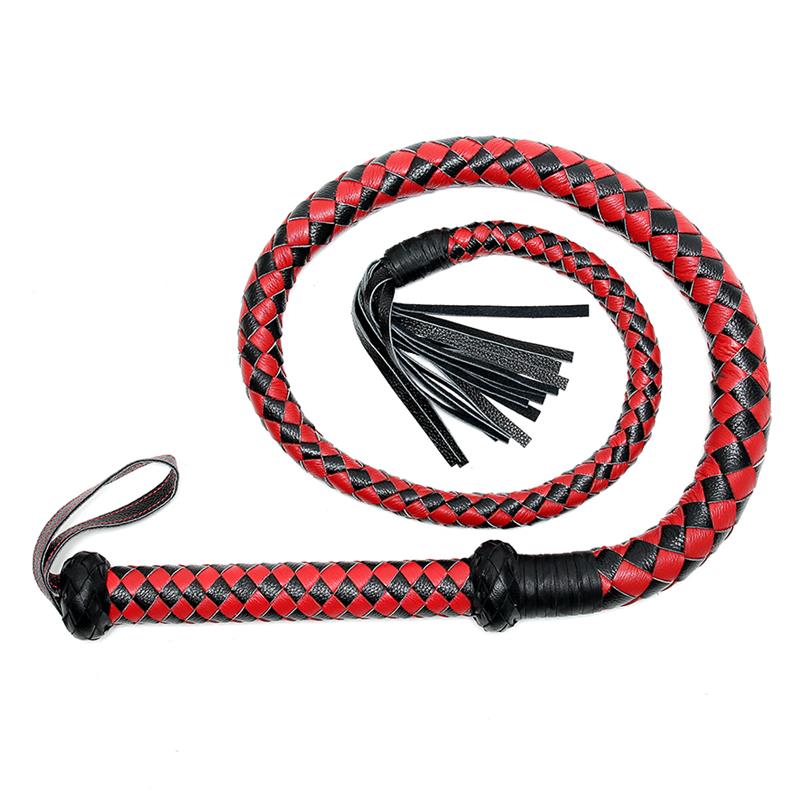 Real Leather Bull Whip from Eden's Temple, Sex Toys, BDSM Gear & Fetish Wear Ireland
