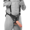 King Cock Hollow Strap-On Suspender Harness | 10&quot;. Buy sex toys Ireland