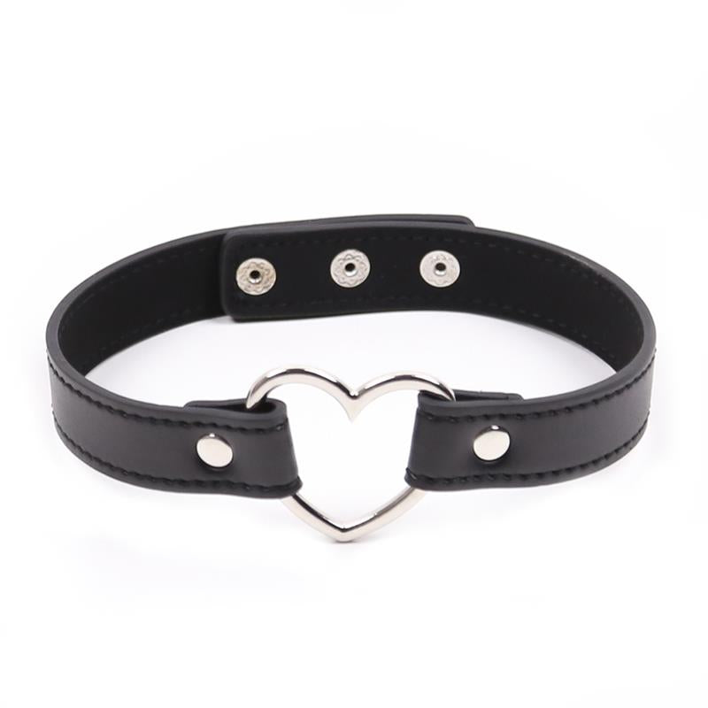 Collar With Heart Shaped Ring | Eden's Temple. Buy sex toys online Ireland. 