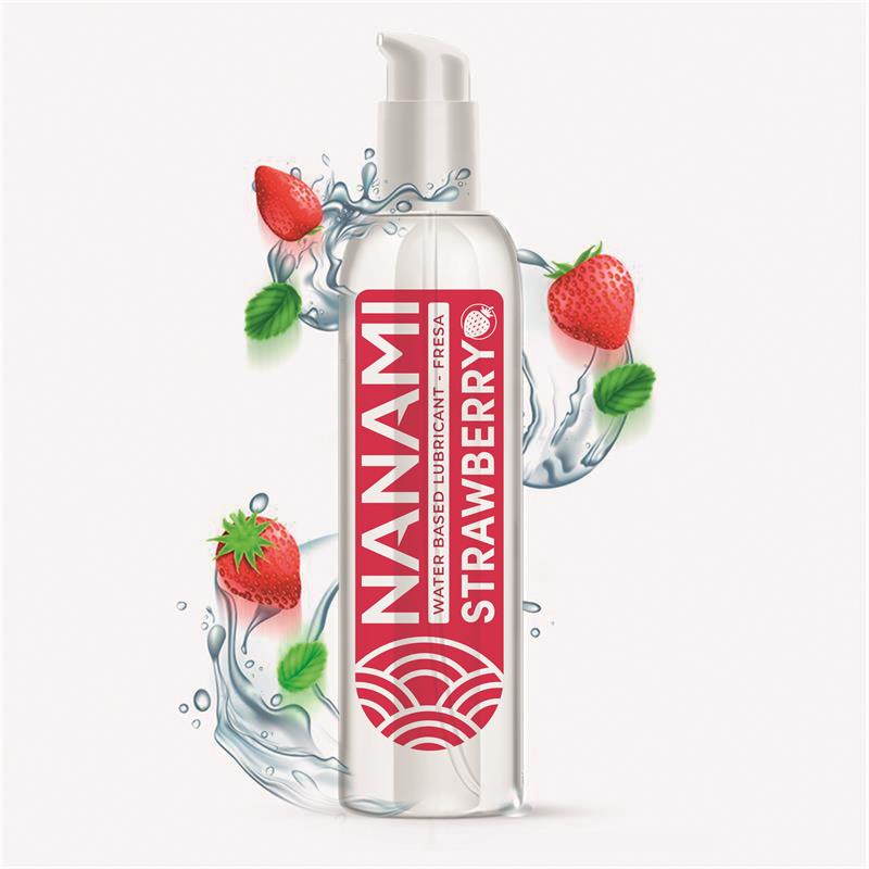 Nanami Water Based Lubricant Strawberry 150ml - Edens Temple