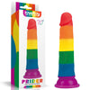Rainbow Pride Dildo 7&quot; | Eden&#39;s Temple. Buy dildo online Ireland.