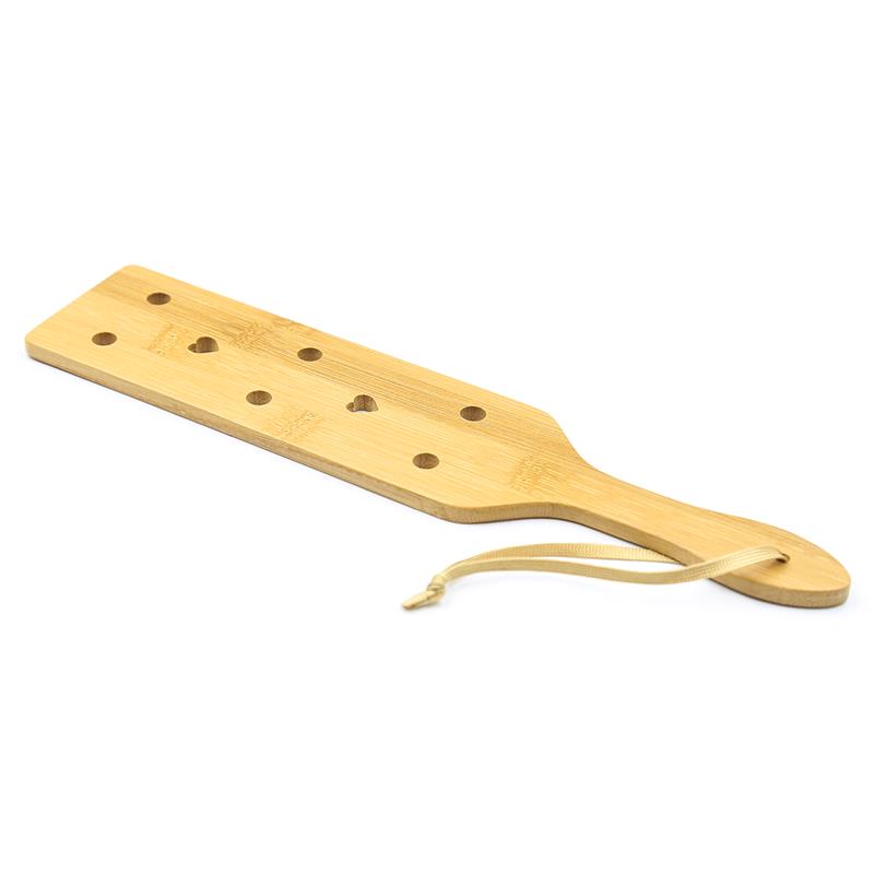 Bamboo Paddle with Hearts by Fetish Addict - Eden's Temple Sex Toys Online Ireland