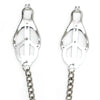 Clover Nipple Clamps With Chain - Eden&#39;s Temple Sex Toys Online Ireland