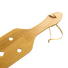 Bamboo Paddle with Hearts by Fetish Addict - Eden&#39;s Temple Sex Toys Online Ireland