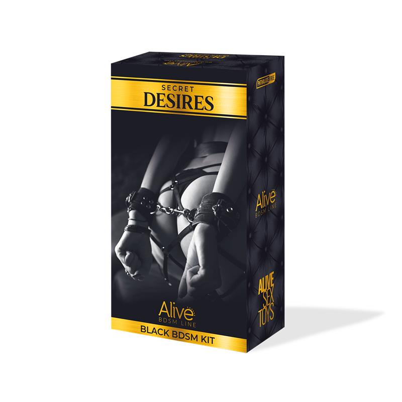 Secret desires 8 piece BDSM bondage set. Buy sex toys Ireland