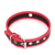 O Ring Collar - Black and Red - Eden's Temple
