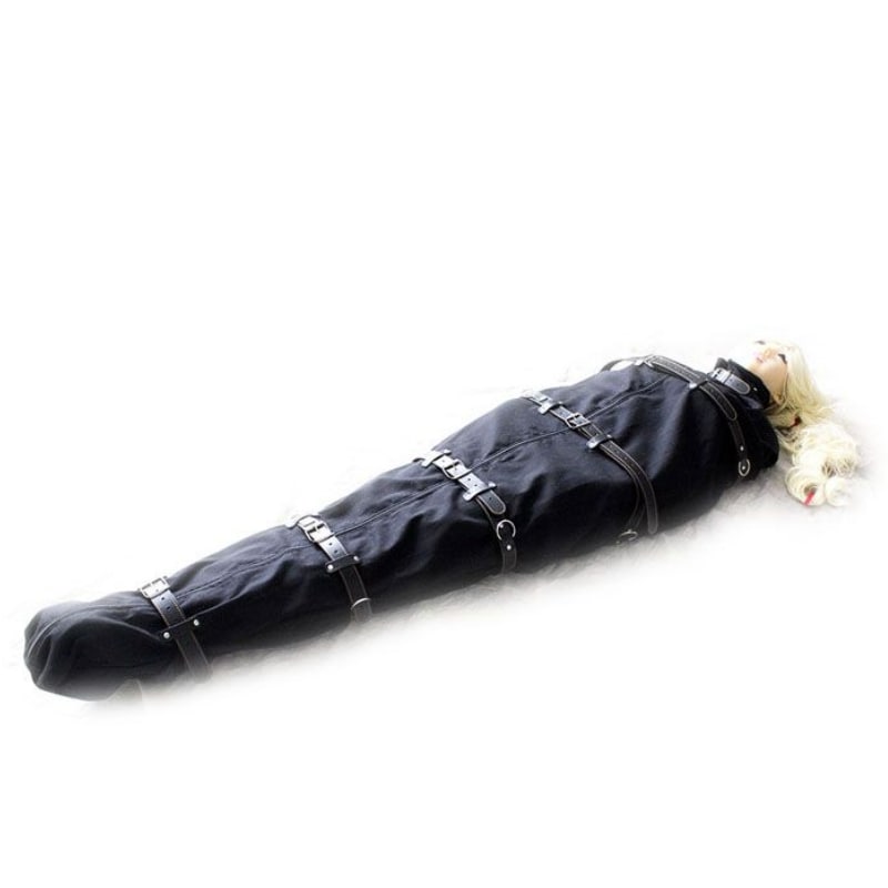 body bag B D S M extreme play nylon and P U leather. Buy sex toys online Ireland, Edens Temple